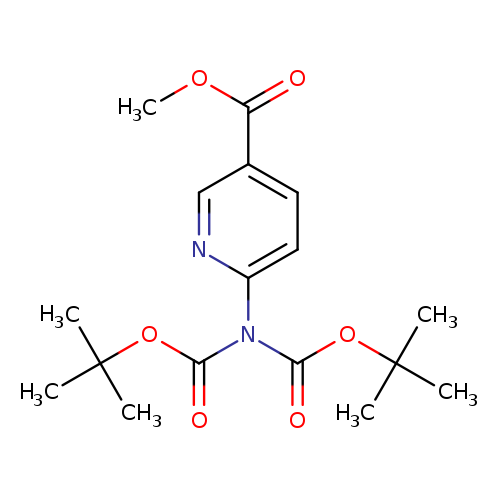 Methyl 6-(bis[(tert-butoxy)carbonyl]amino)pyridine-3-carboxylate