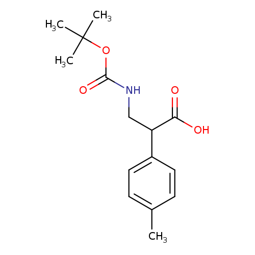 3-{[(tert-butoxy)carbonyl]amino}-2-(4-methylphenyl)propanoicacid