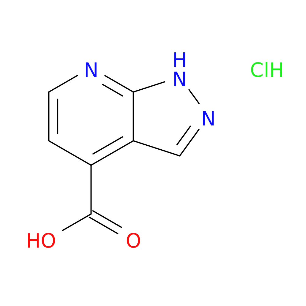 1H-PYRAZOLO[3,4-B]PYRIDINE-4-CARBOXYLIC ACID HYDROCHLORIDE