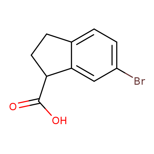 6-Bromo-2,3-dihydro-1H-indene-1-carboxylic acid