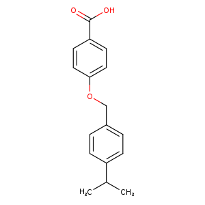 4-{[4-(propan-2-yl)phenyl]methoxy}benzoic acid