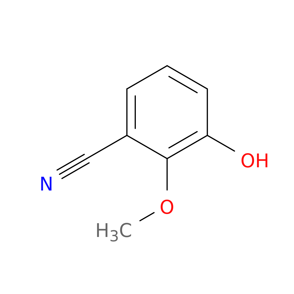 3-Hydroxy-2-methoxybenzonitrile