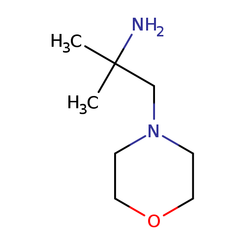 2-Methyl-1-morpholino-2-propanamine