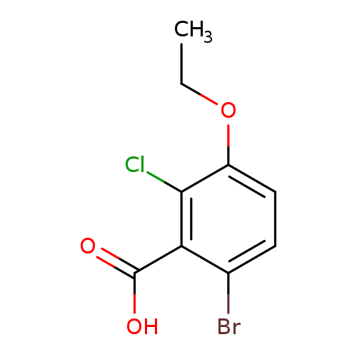 6-Bromo-2-chloro-3-ethoxybenzoic acid