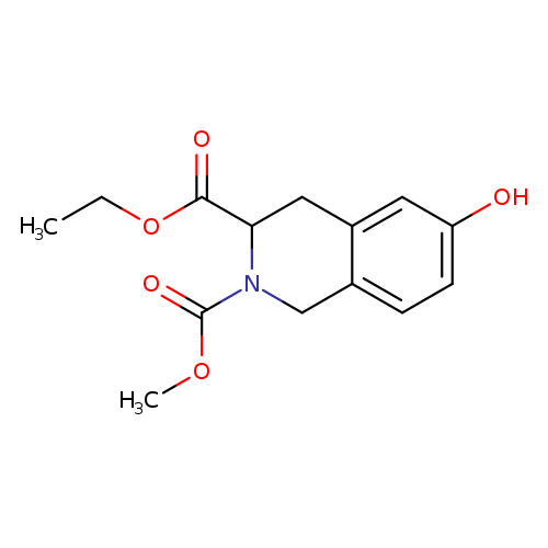 3-Ethyl  2-Methyl  6-hydroxy-3,4-dihydroisoquinoline-2,3(1H)-dicarboxylate