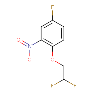 1-(2,2-Difluoroethoxy)-4-fluoro-2-nitrobenzene