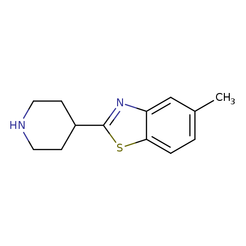 5-methyl-2-(piperidin-4-yl)-1,3-benzothiazole