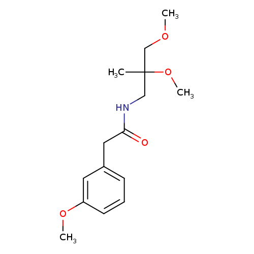 N-(2,3-dimethoxy-2-methylpropyl)-2-(3-methoxyphenyl)acetamide