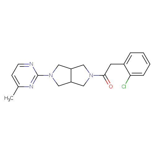 2-(2-chlorophenyl)-1-[5-(4-methylpyrimidin-2-yl)-octahydropyrrolo[3,4-c]pyrrol-2-yl]ethan-1-one