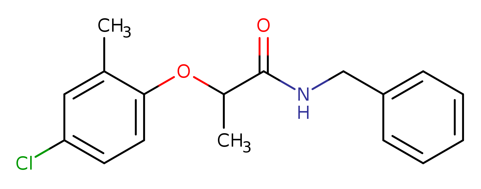 N-benzyl-2-(4-chloro-2-methylphenoxy)propanamide