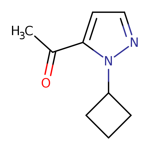 1-(1-cyclobutyl-1H-pyrazol-5-yl)ethan-1-one