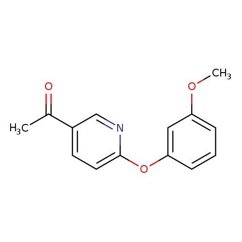 5-Acetyl-(3-methoxyphenoxy)pyridine
