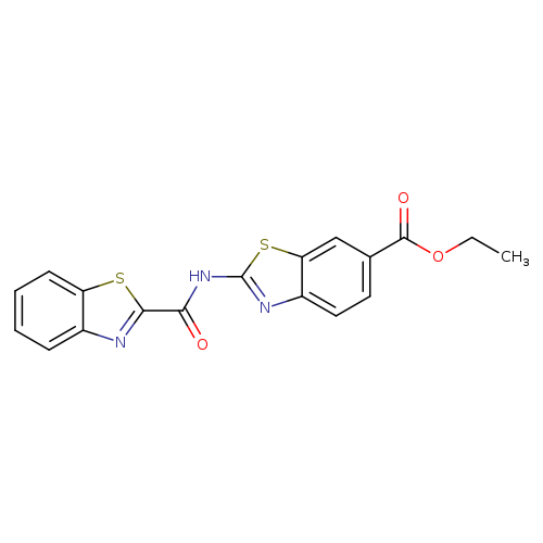 ethyl 2-(1,3-benzothiazole-2-amido)-1,3-benzothiazole-6-carboxylate