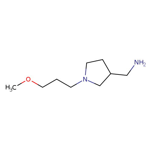 (1-(3-Methoxypropyl)pyrrolidin-3-yl)methanamine