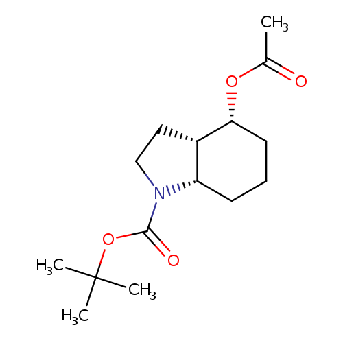 1H-Indole-1-carboxylic acid, 4-(acetyloxy)octahydro-, 1,1-dimethylethyl ester, (3aS,4R,7aS)-