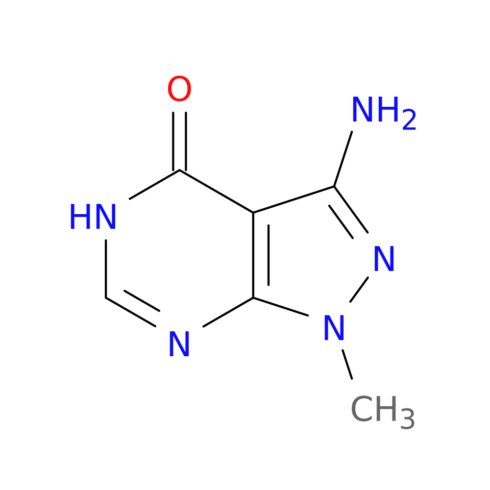 3-amino-1-methyl-1H,4H,5H-pyrazolo[3,4-d]pyrimidin-4-one