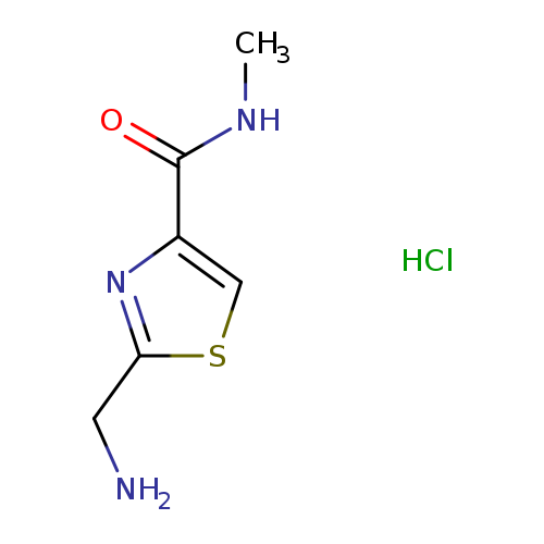 2-(aminomethyl)-N-methyl-1,3-thiazole-4-carboxamide hydrochloride
