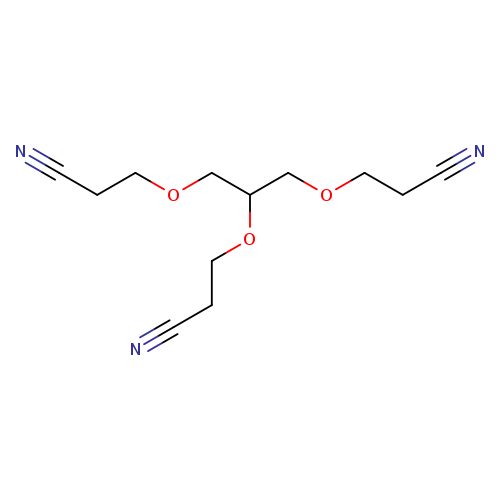 Propanenitrile, 3,3',3''-[1,2,3-propanetriyltris(oxy)]tris-