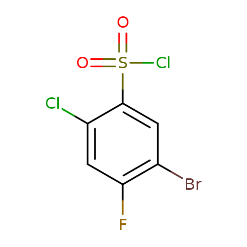 5-Bromo-2-chloro-4-fluorobenzenesulfonyl chloride