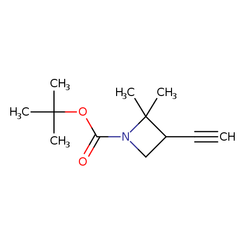 tert-butyl 3-ethynyl-2,2-dimethylazetidine-1-carboxylate