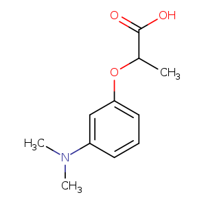 2-[3-(DIMETHYLAMINO)PHENOXY]PROPANOIC ACID