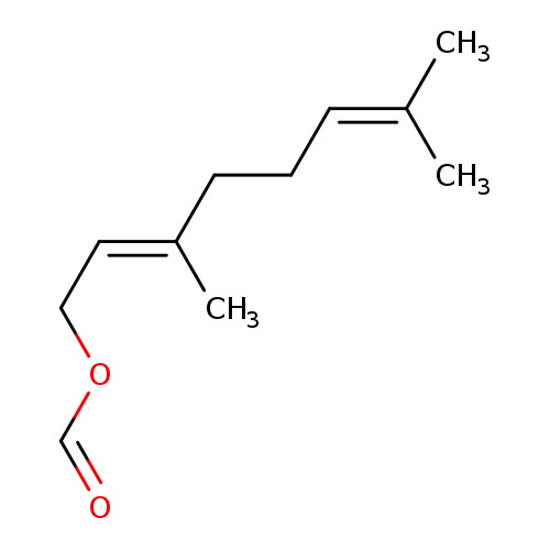 3,7-Dimethylocta-2,6-dien-1-yl formate