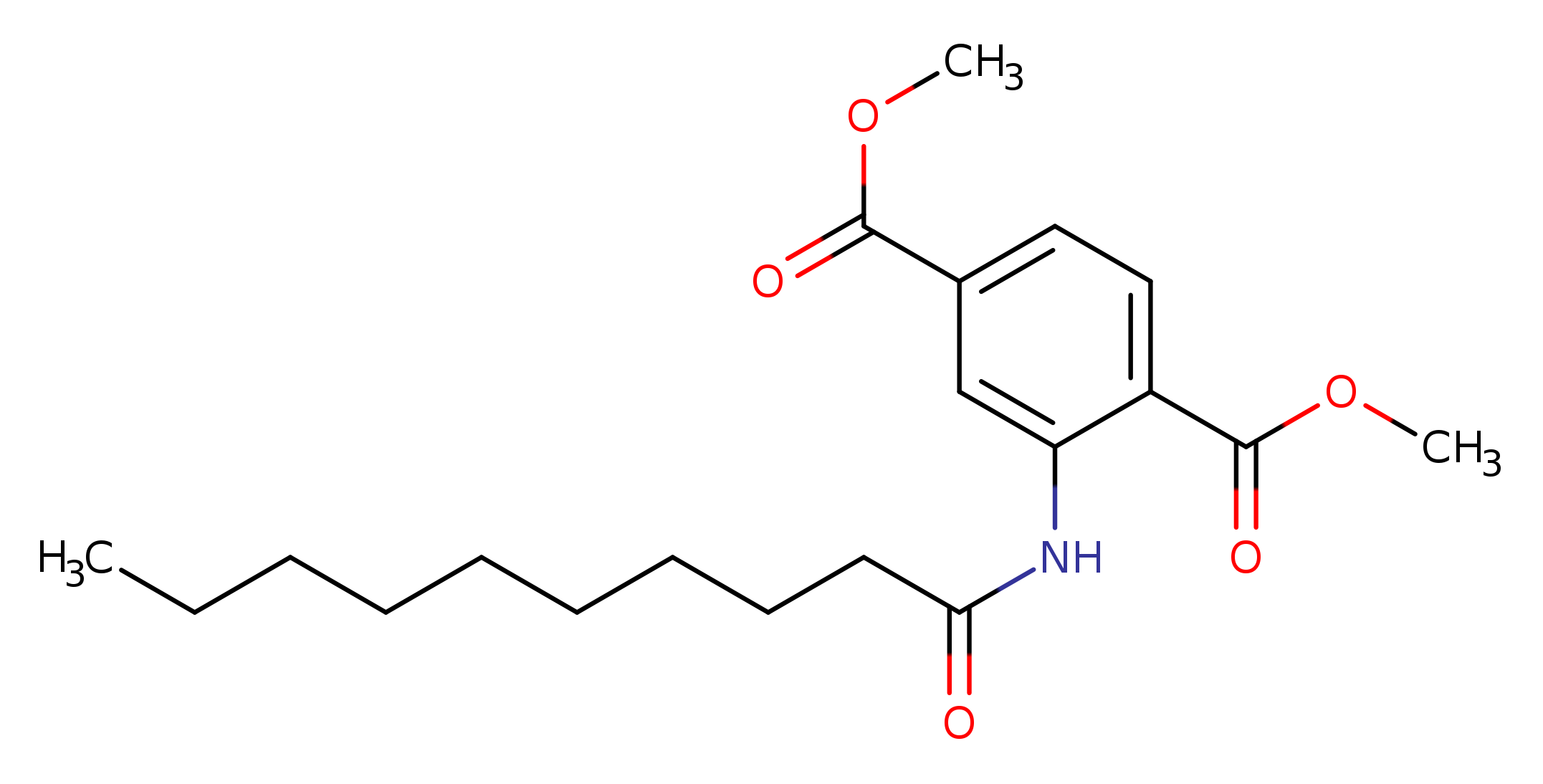 dimethyl 2-(decanoylamino)terephthalate