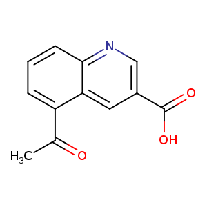 5-acetylquinoline-3-carboxylic acid