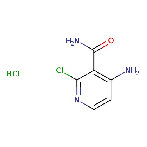4-amino-2-chloropyridine-3-carboxamide hydrochloride