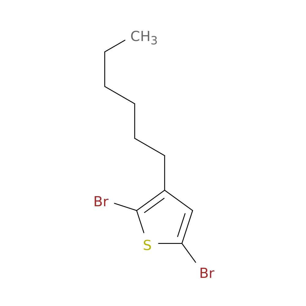 2,5-Dibromo-3-hexylthiophene