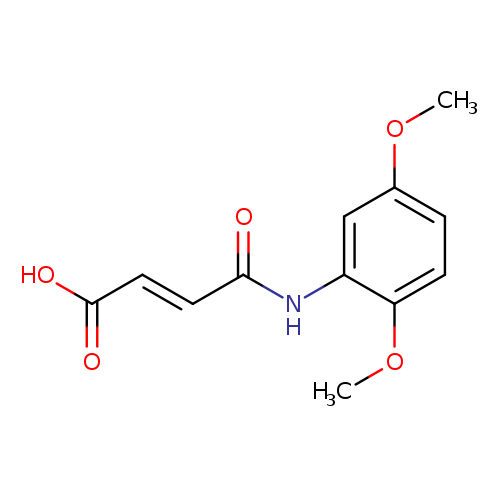 (2E)-4-[(2,5-dimethoxyphenyl)amino]-4-oxobut-2-enoic acid