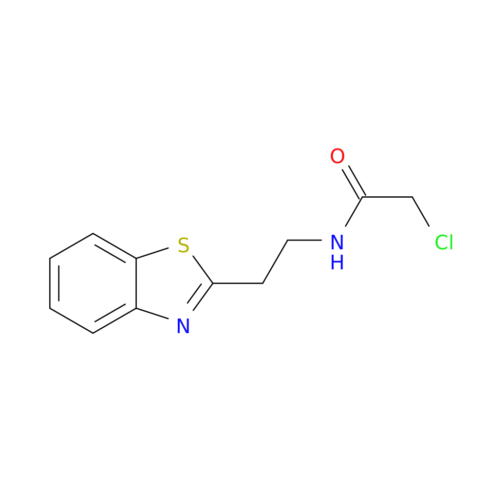 N-[2-(1,3-benzothiazol-2-yl)ethyl]-2-chloroacetamide