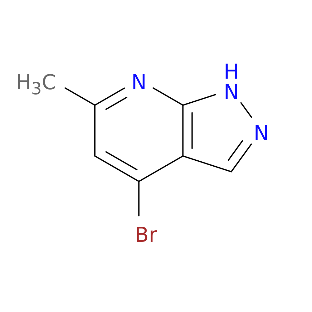 4-Bromo-6-methyl-1H-pyrazolo[3,4-b]pyridine
