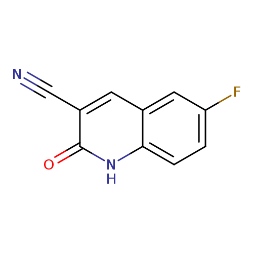 6-fluoro-2-oxo-1,2-dihydroquinoline-3-carbonitrile