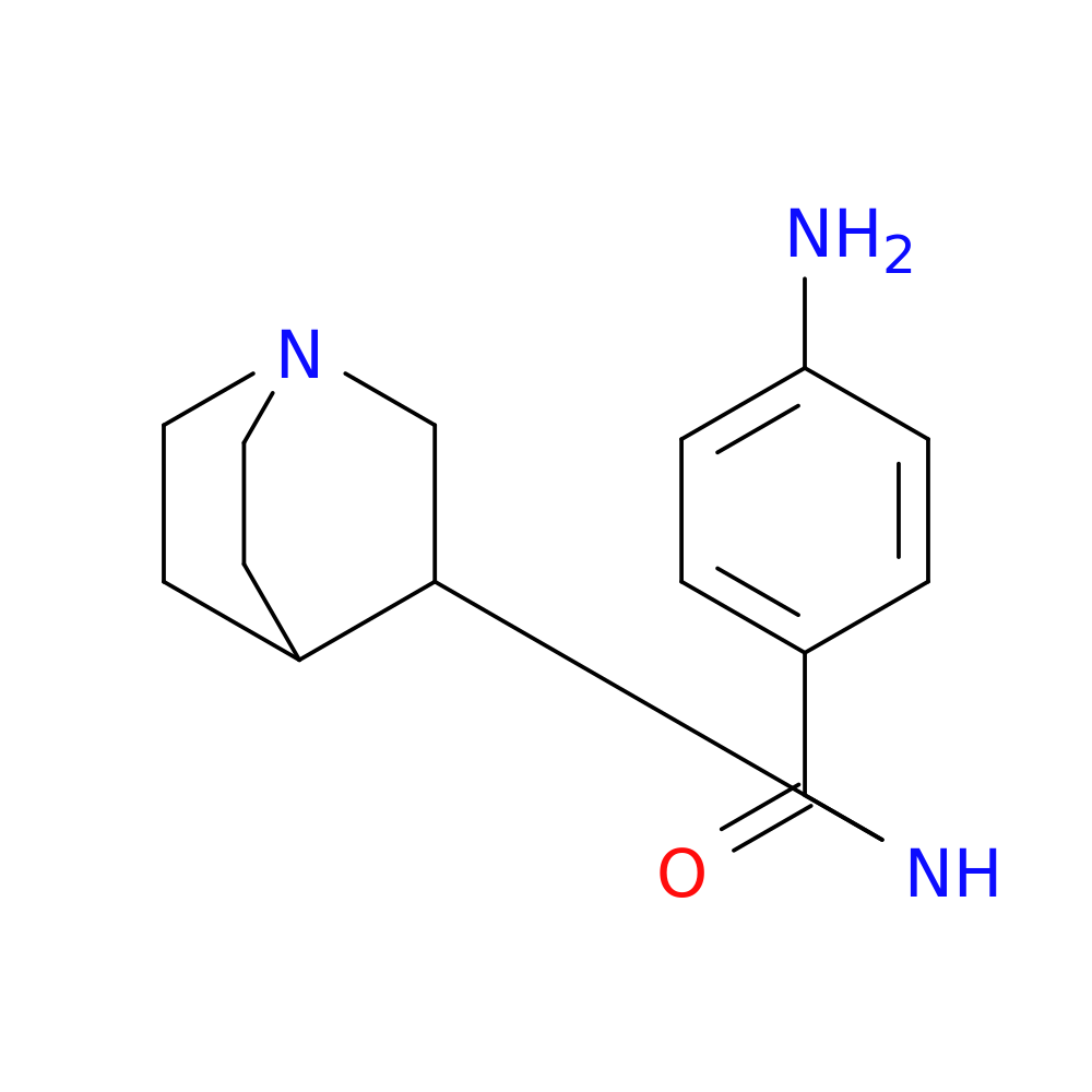 4-Amino-N-{1-azabicyclo[2.2.2]octan-3-yl}benzamide