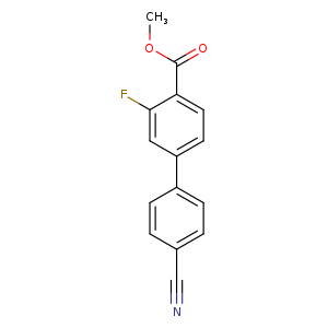 Methyl 4-(4-cyanophenyl)-2-fluorobenzoate