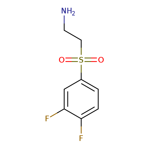 2-(3,4-Difluorobenzenesulfonyl)ethan-1-amine