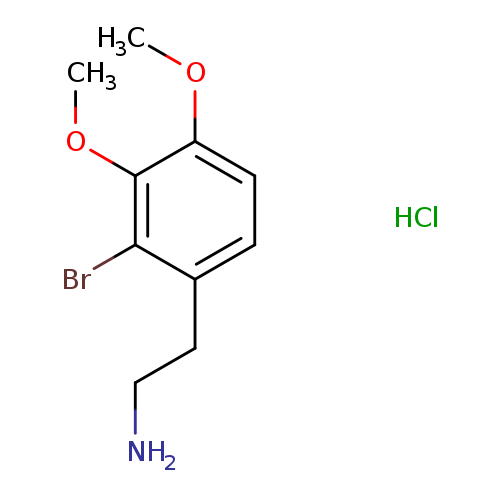 2-(2-bromo-3,4-dimethoxyphenyl)ethan-1-amine hydrochloride