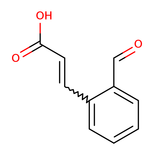 2-Propenoic acid, 3-(2-formylphenyl)-