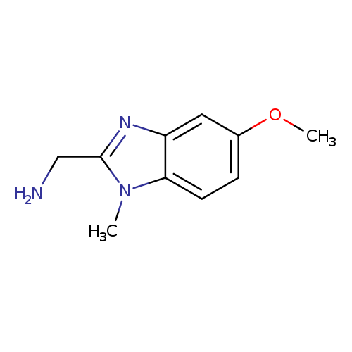 (5-methoxy-1-methyl-1H-1,3-benzodiazol-2-yl)methanamine
