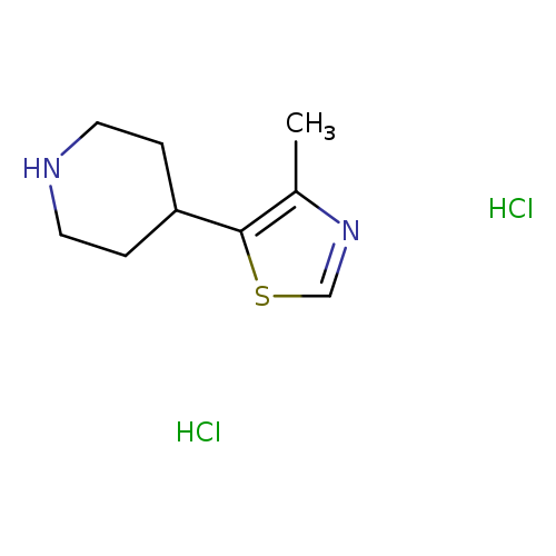 4-(4-methyl-1,3-thiazol-5-yl)piperidinedihydrochloride