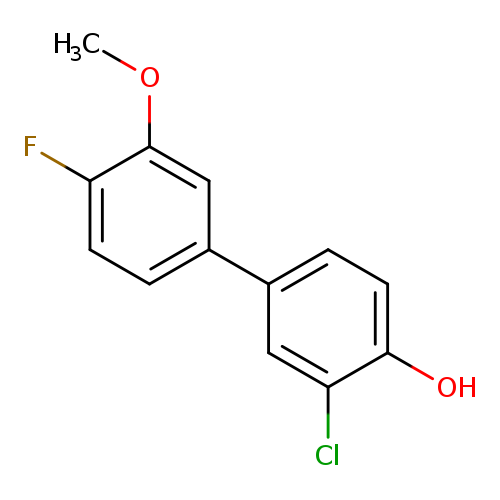 2-Chloro-4-(4-fluoro-3-methoxyphenyl)phenol