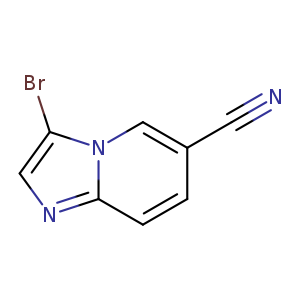 3-BROMOIMIDAZO[1,2-A]PYRIDINE-6-CARBONITRILE