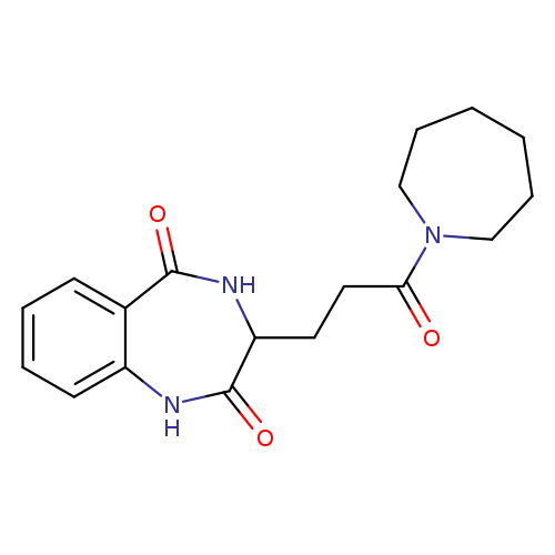 3-[3-(azepan-1-yl)-3-oxopropyl]-2,3,4,5-tetrahydro-1H-1,4-benzodiazepine-2,5-dione