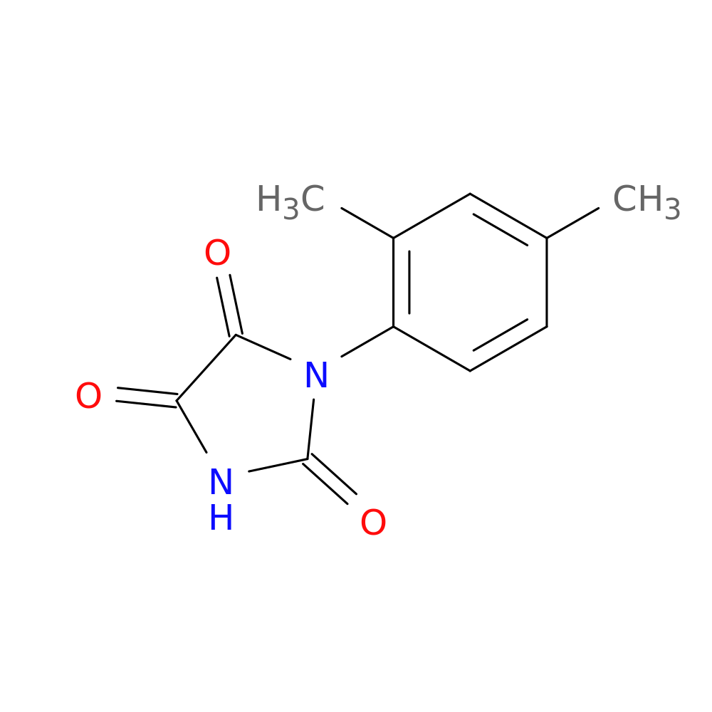 1-(2,4-dimethylphenyl)imidazolidine-2,4,5-trione