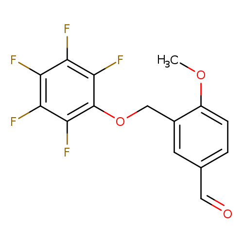 4-Methoxy-3-[(pentafluorophenoxy)methyl]benzaldehyde