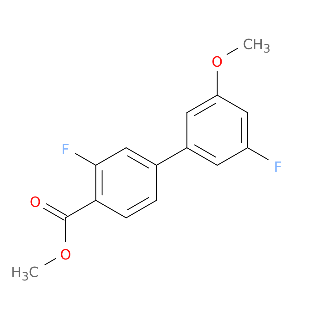 Methyl 2-fluoro-4-(3-fluoro-5-methoxyphenyl)benzoate