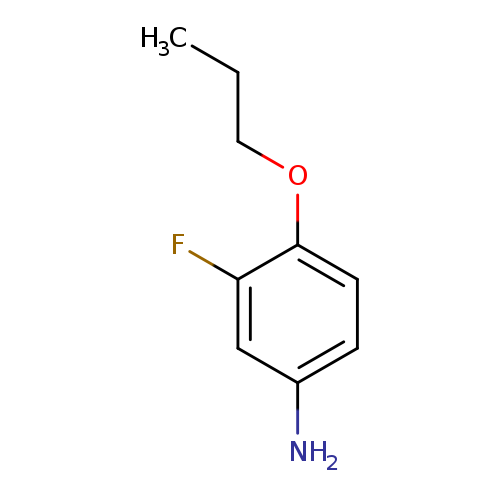 3-fluoro-4-propoxyaniline