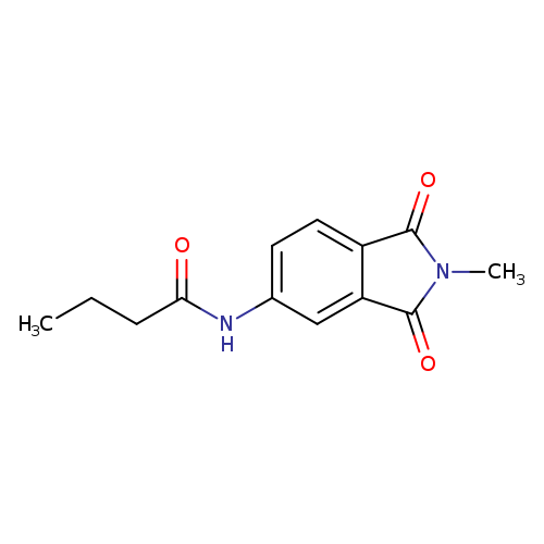 N-(2-methyl-1,3-dioxo-2,3-dihydro-1H-isoindol-5-yl)butanamide