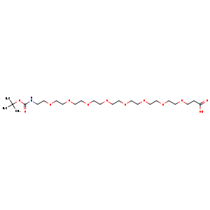 t-Boc-N-amido-PEG8-acid